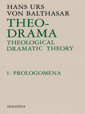 cover image of Theo-Drama: Prolegomena